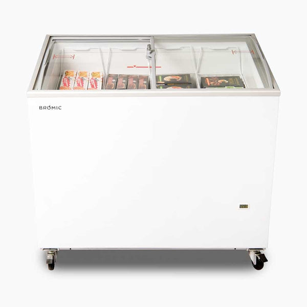 Bromic Display Chest Freezer - 264L - Curved Glass Top - Whisk Hospitality - CF0300ATCG-NR