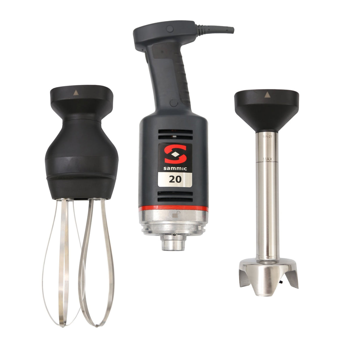 Sammic COMPACT HAND HELD LIQUIDISER AND BEATER COMBINATION UNIT >15L MB - 22 - Whisk Hospitality - MB-22