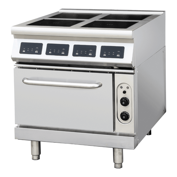 ElectMax induction 4 Burner Cooker with convection oven - IC9 - 4B - Whisk Hospitality - IC9-4B