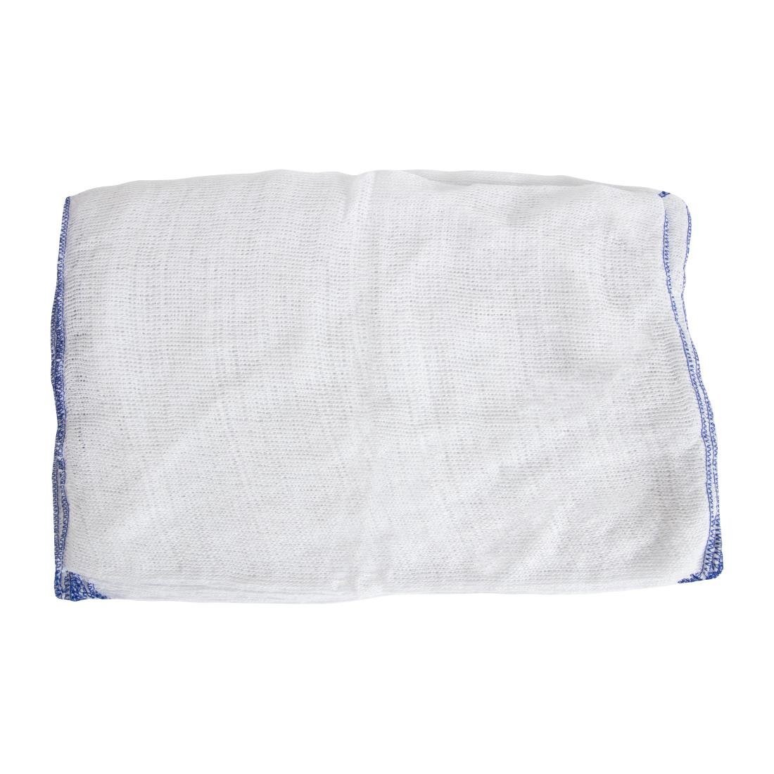 Jantex Blue Dish Cloths - 400x250mm 16x10" (Pack 10) CD787 - Whisk Hospitality - CD787