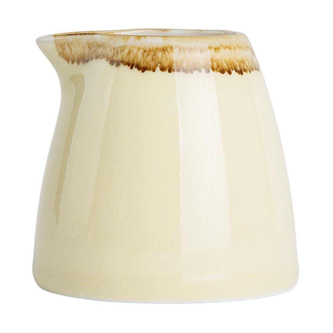 Olympia Kiln Sandstone Milk Jug - 96ml 3oz (Box 6) DA433 - Whisk Hospitality - DA433