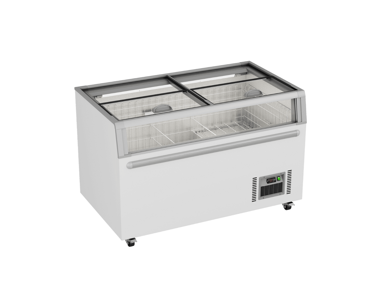 Thermaster Supermarket Island Freezer with Glass Sliding Lids - ZCD - L145G - Whisk Hospitality - ZCD-L145G