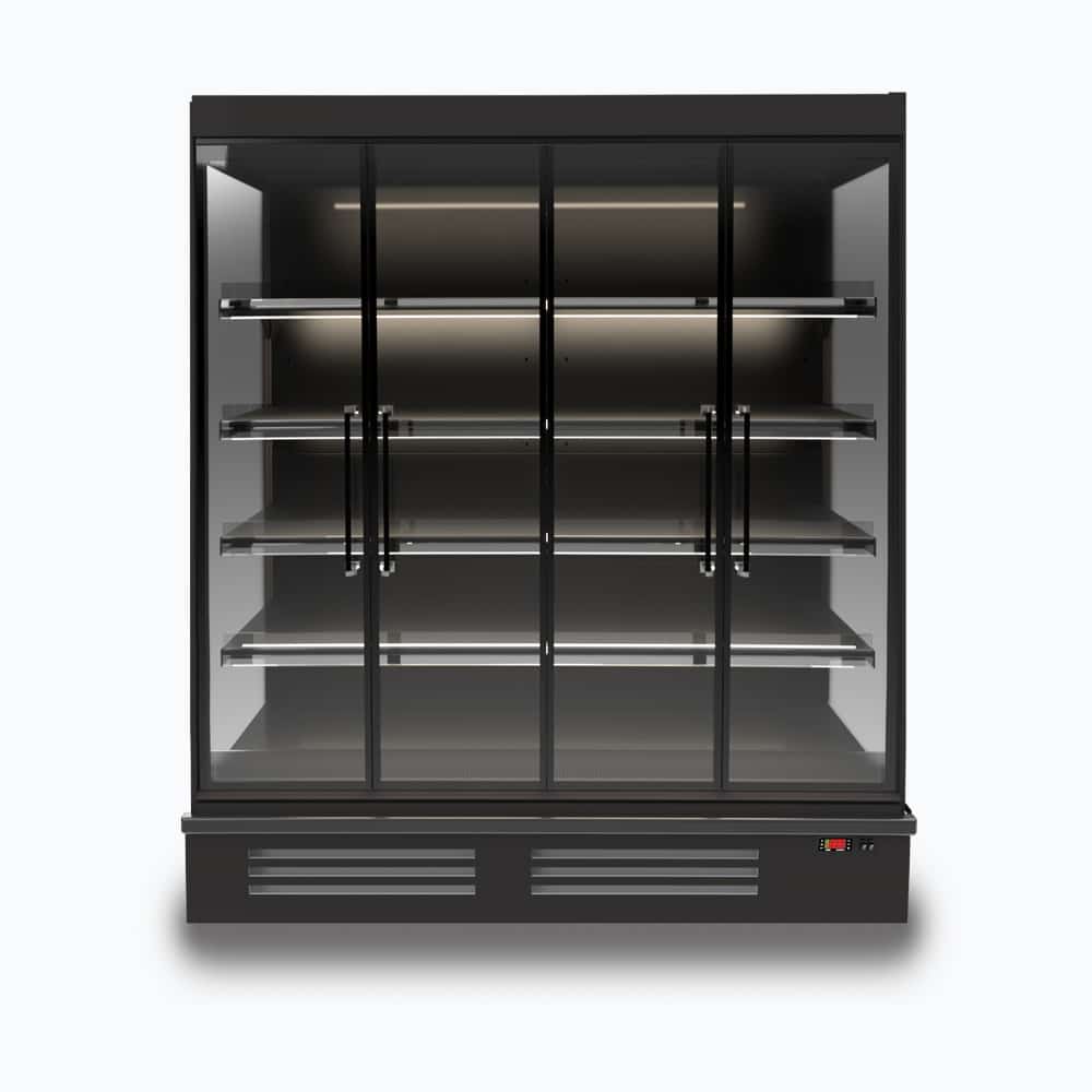 Bromic Full Height Multideck Fridge with Doors - 1875mm - Whisk Hospitality - FHM1875HD-NR