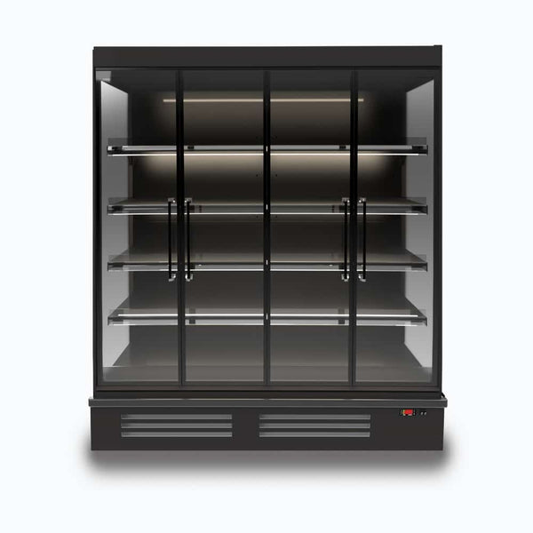 Bromic Full Height Multideck Fridge with Doors - 1875mm - Whisk Hospitality - FHM1875HD-NR