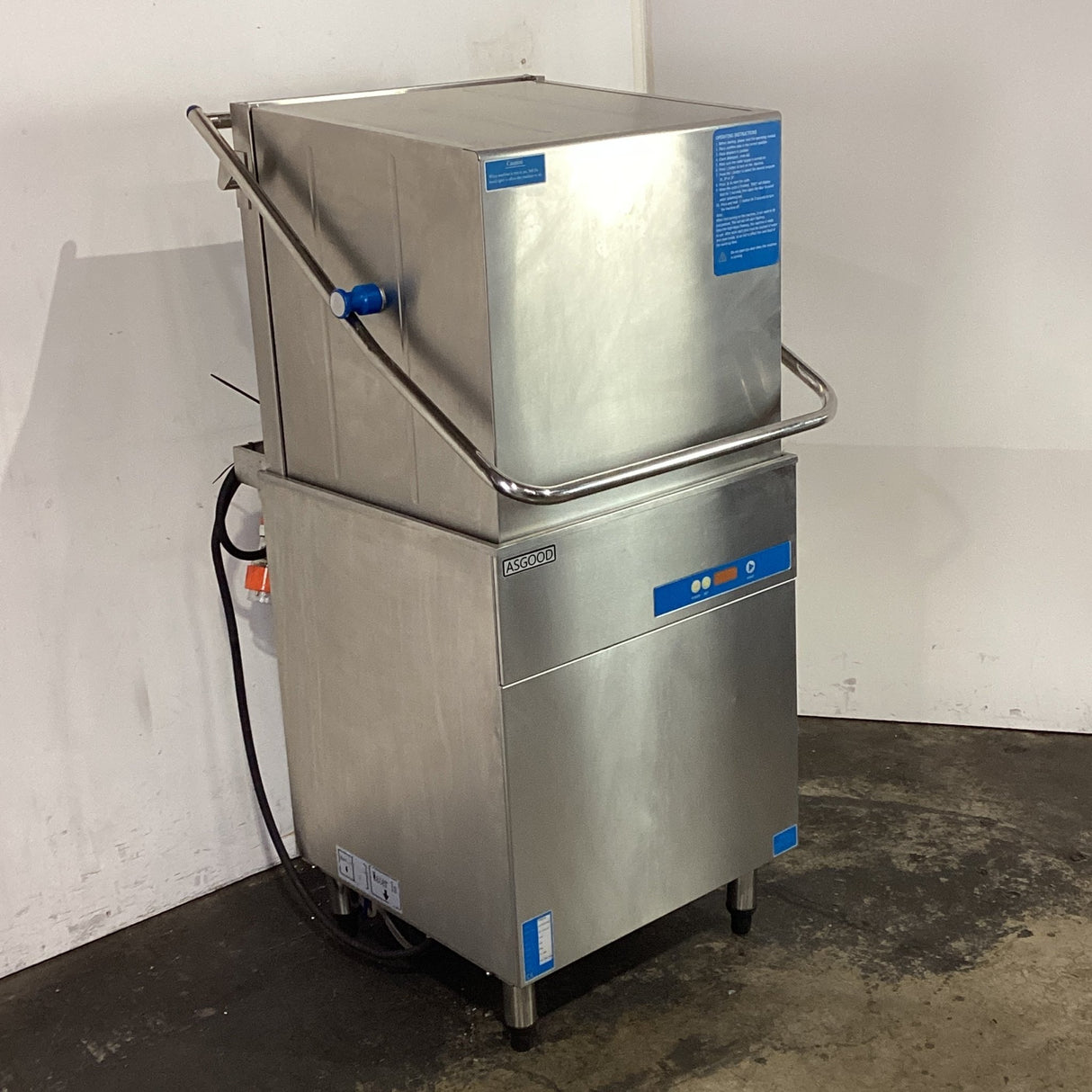 Asgood PTD601D Pass Through Dishwasher - Whisk Hospitality - 801496