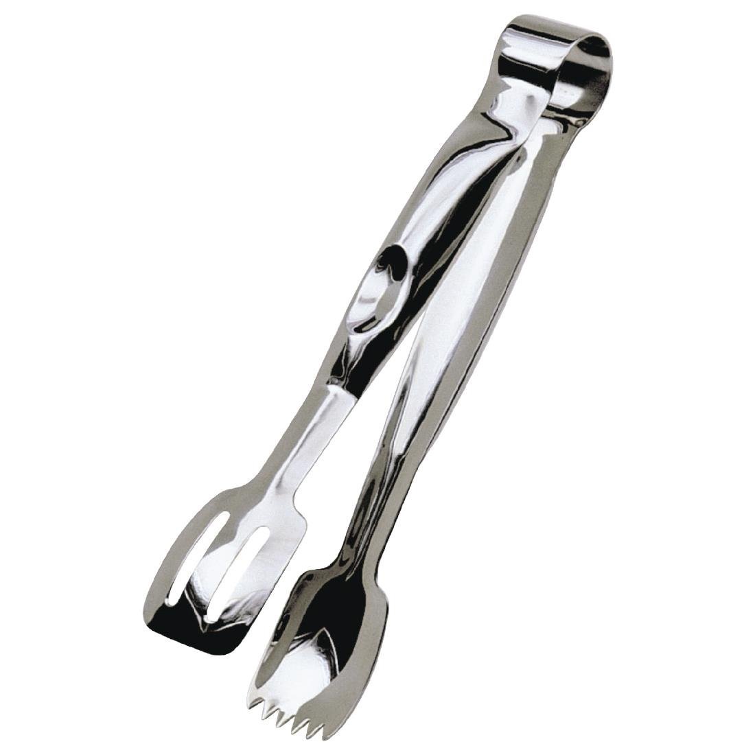 Vogue Buffet Tongs St/St - 235mm CY293 - Whisk Hospitality - CY293