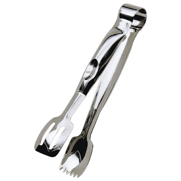 Vogue Buffet Tongs St/St - 235mm CY293 - Whisk Hospitality - CY293