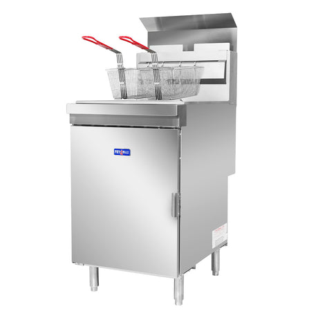 RC400TE - Superfast Natural Gas Tube Twin Vat Fryer