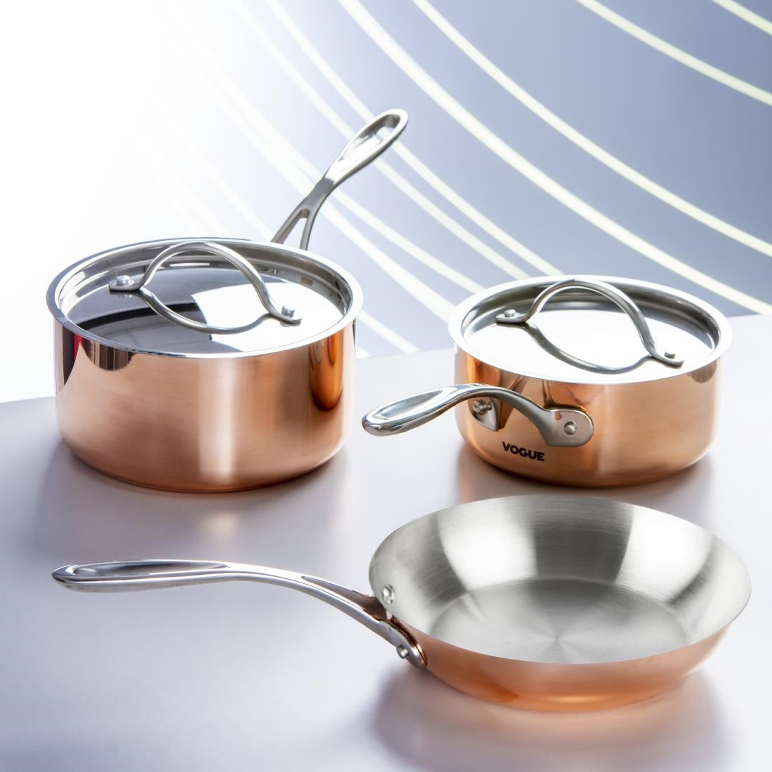 Vogue Copper Pan Bundle SA655