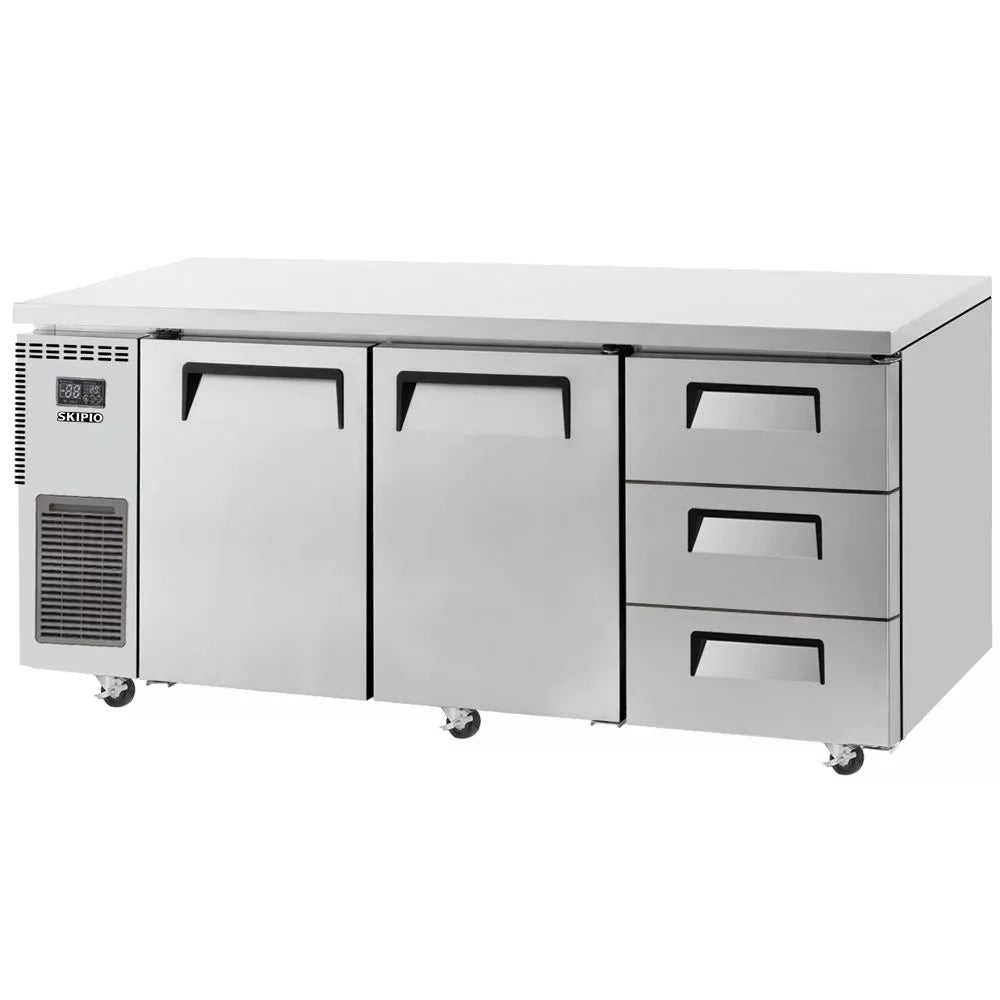 Skipio SUF18-3D-3 Undercounter 3 Drawer Freezer