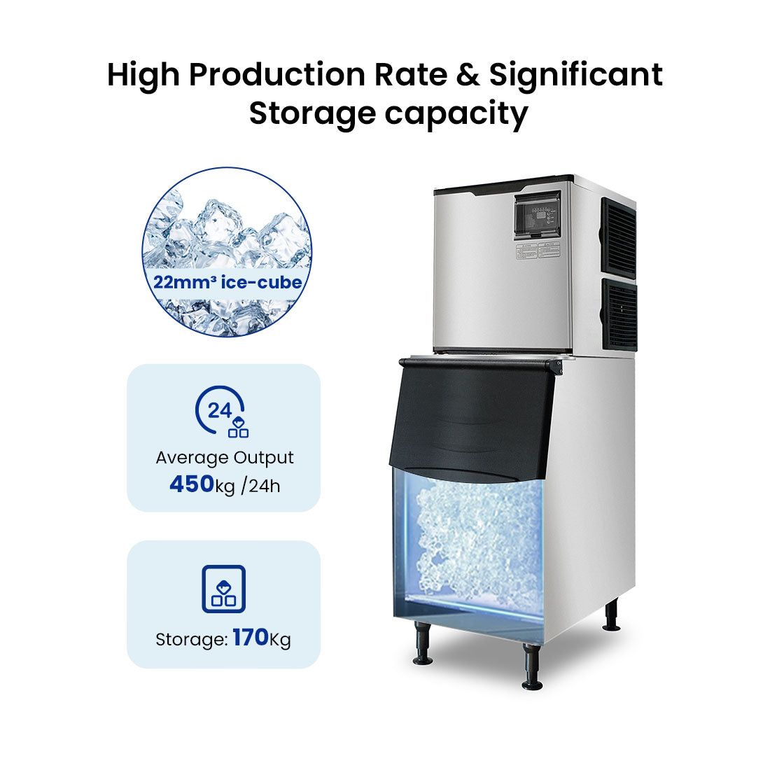 Blizzard Ice Maker Air-Cooled - SN-1000P