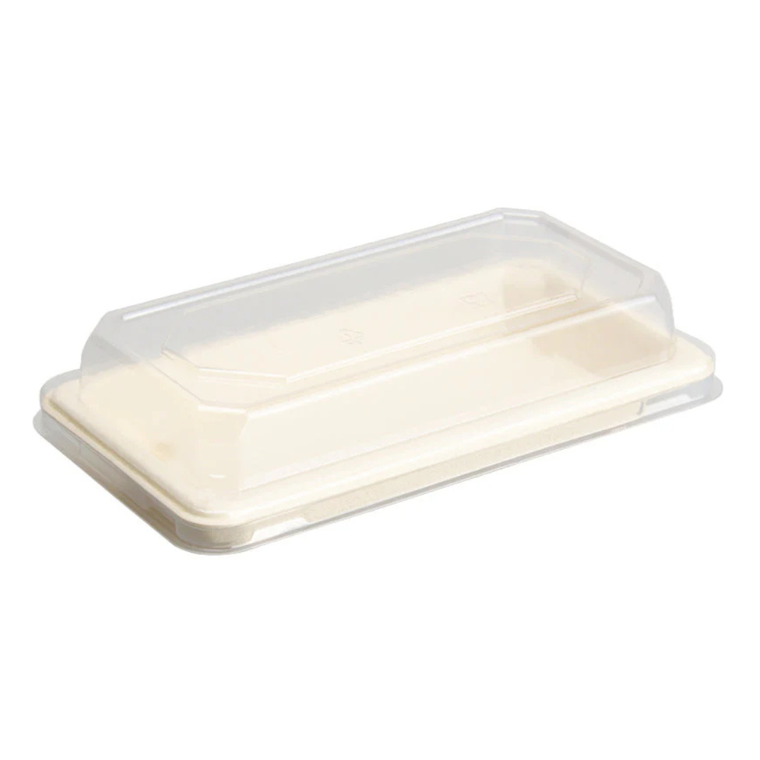 PakMax PET Lid for Sushi Tray ST-04 ST-04-LID - Whisk Hospitality - ST-04-LID
