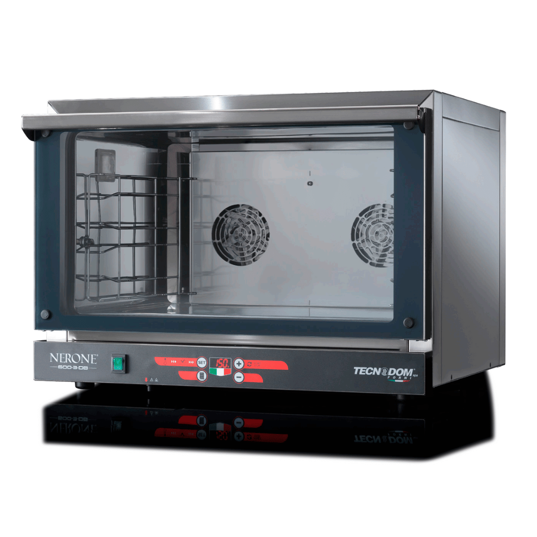 Tecnodom Nerone EKO Digital 600x400 Tray Convection Oven - TDE-3BD