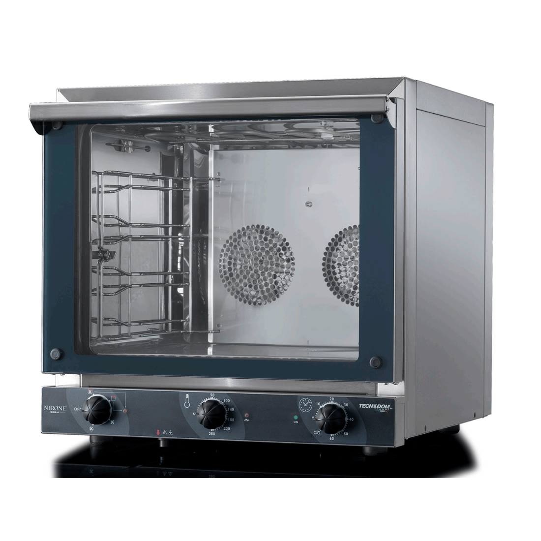 Tecnodom Nerone EKO 435x350 Tray Convection Oven with Grill - TDE-4CG