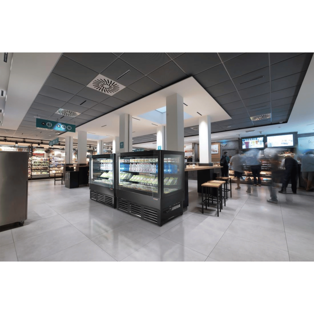 Tecnodom EVO Grab'n Go Self-Serve Square Display TDEVO-120V