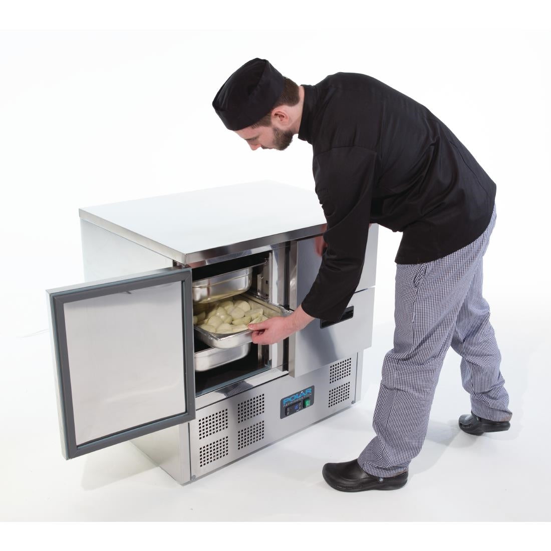 Polar G-Series 2 Drawer Counter Fridge 240Ltr U637-A