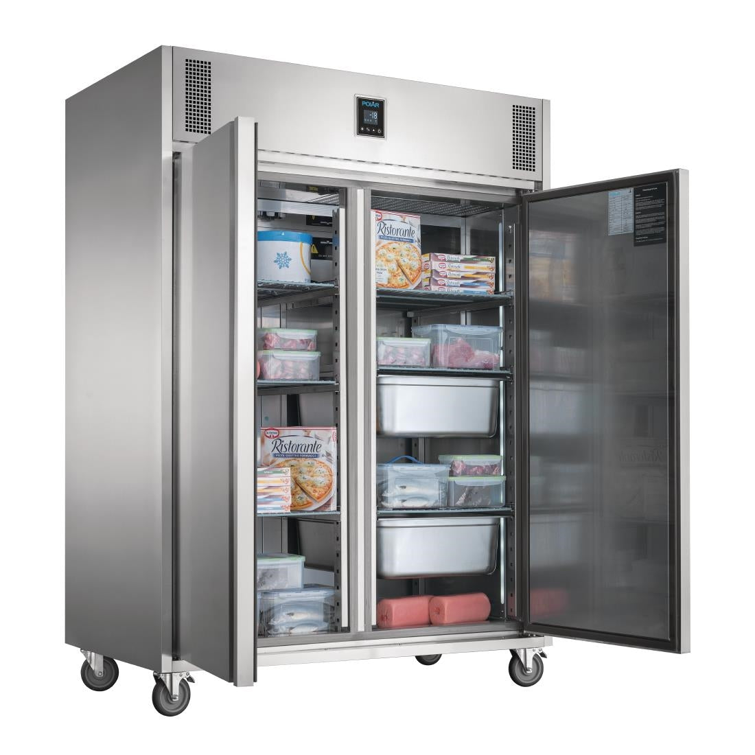 Polar U series Premium Double Door Freezer UA004-A