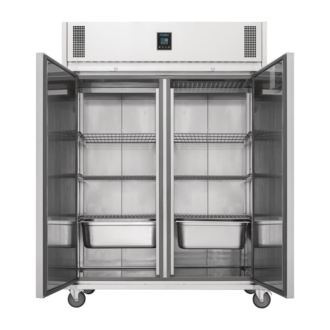 Polar U-Series Premium Double Door Freezer 1170Ltr