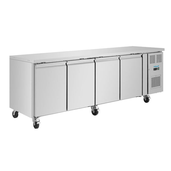 Polar U-Series Four Door Counter Fridge - 553Ltr UA049-A