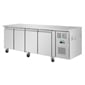 Polar U-Series Four Door Counter Fridge 553Ltr