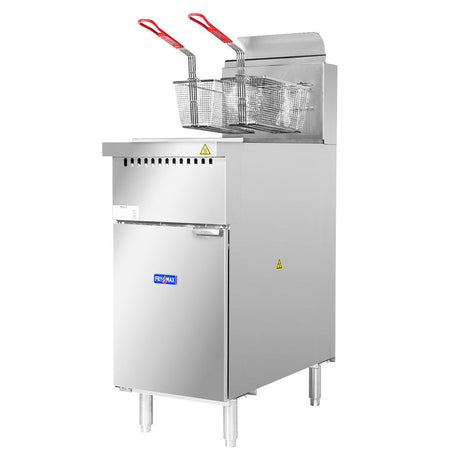 VP122 V Pan Natural Gas Deep Fryer