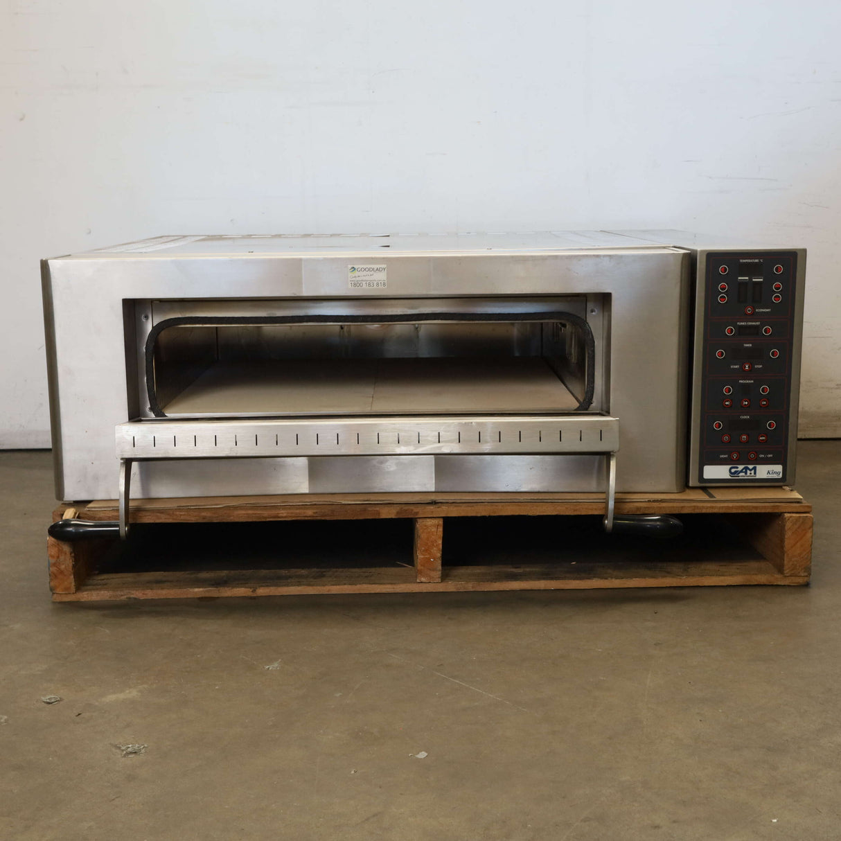 GAM KING 4 1 Deck Pizza Oven