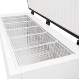 Stainless Lid Chest Freezer - 450 Litres