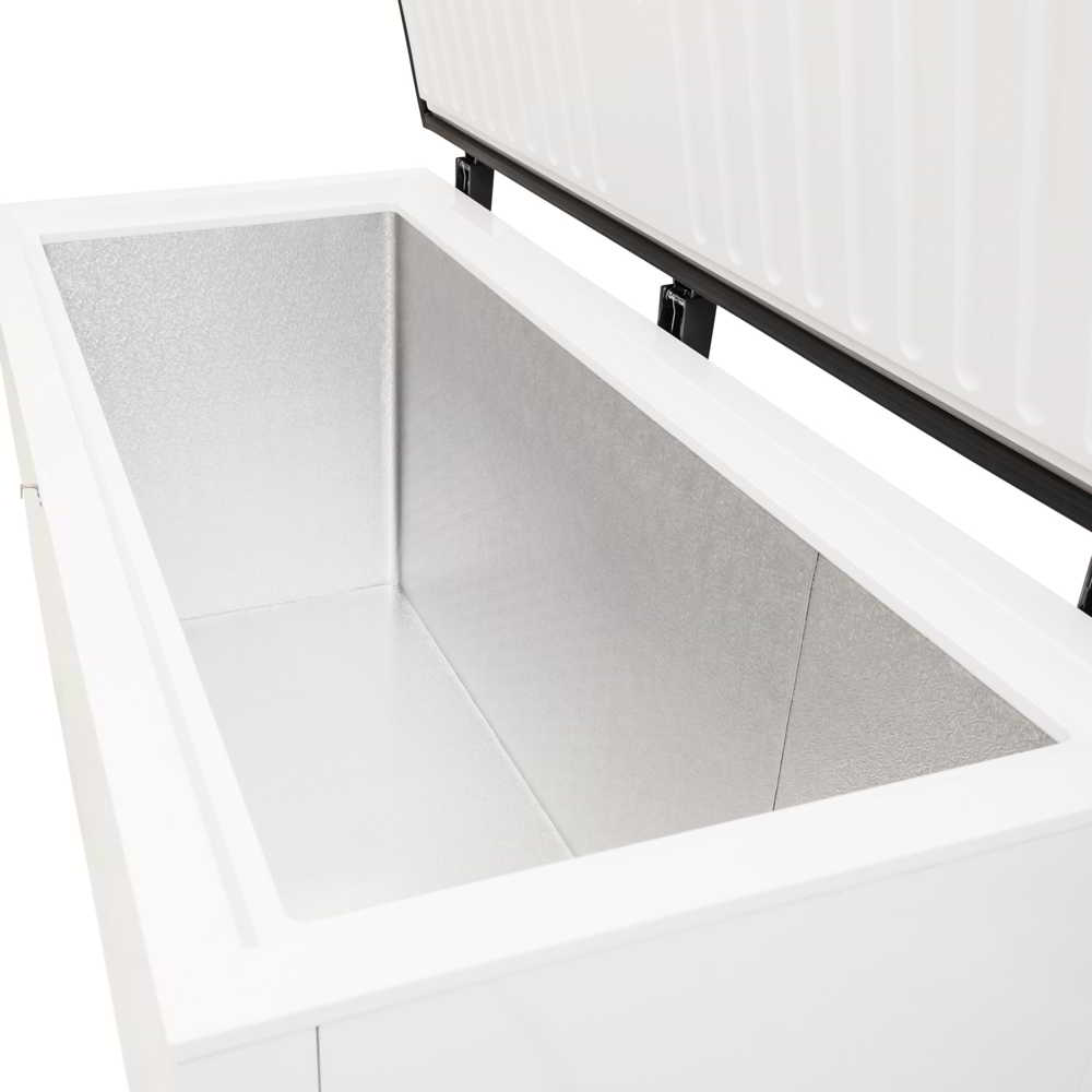 Stainless Lid Chest Freezer - 450 Litres