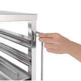 Vogue Gastronorm 1/1 Racking Trolley (7 Level) GG498