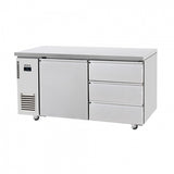 Skipio SUR15-3D-3  1 Door & 3 Drawer Under Counter Fridge