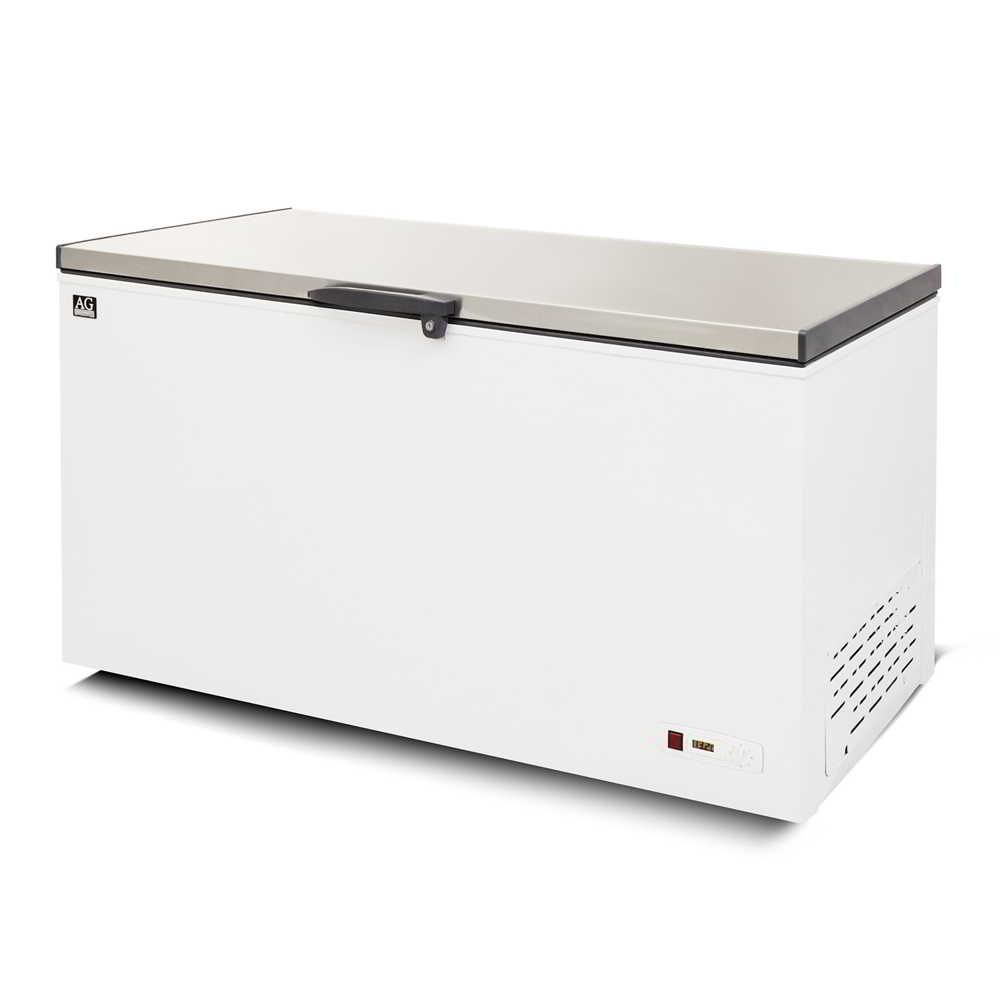 Stainless Lid Chest Freezer - 450 Litres