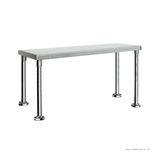 Single Tier 400mm Deep Workbench Overshelf 450mm High WBO1-1800-400