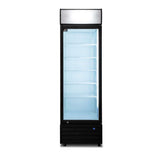 420 Litre Single Door Upright Display Fridge - Glass Door