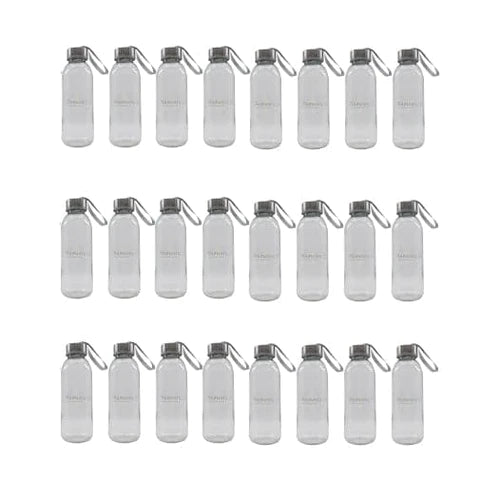 24 x 300ml Cafe Series Glass Bottles – Kuvings Logo - Whisk Hospitality - CS300ML-LOGO-24