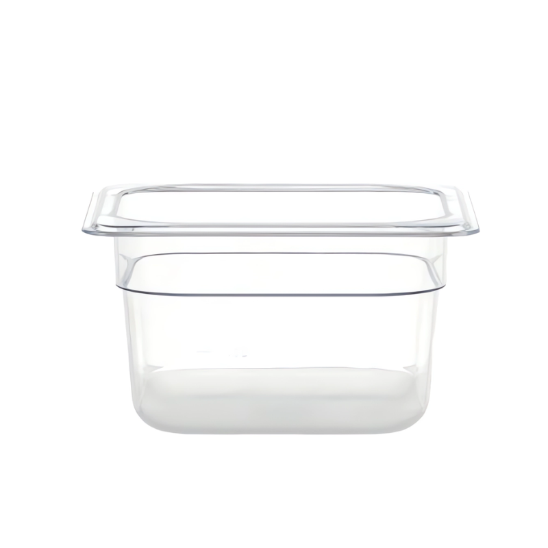 Gastronorme Pan - PolyCarbonate - 1/6 - Clear / 100mm