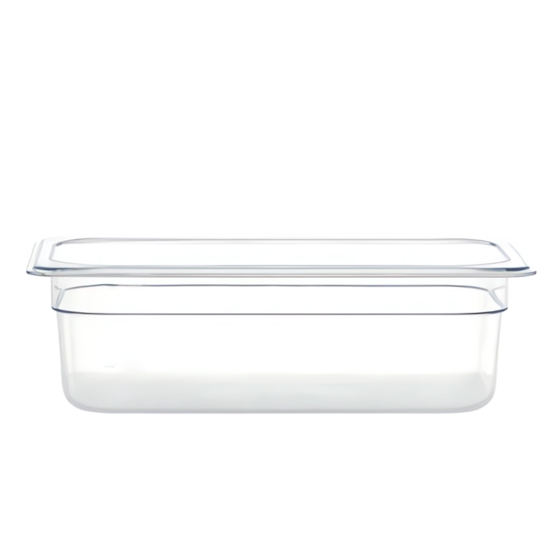Gastronorme Pan - PolyCarbonate - 1/3 - Clear / 100mm