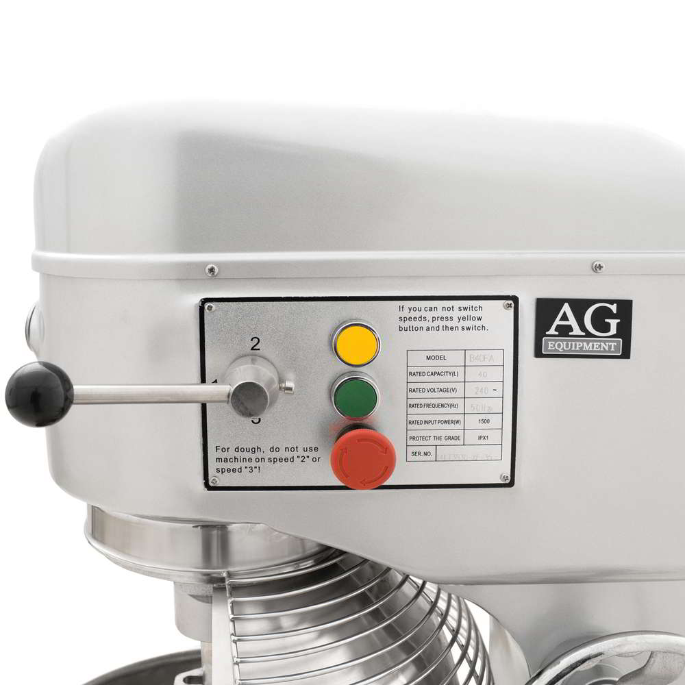 40 Litre Planetary Food & Dough Mixer