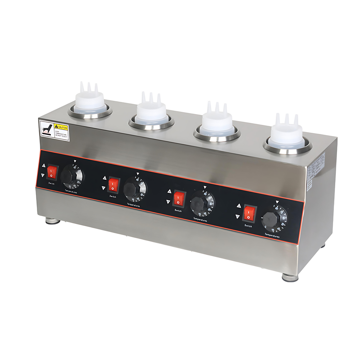 Electric Sauce Warmer - 4 Girds - 576*195*230mm