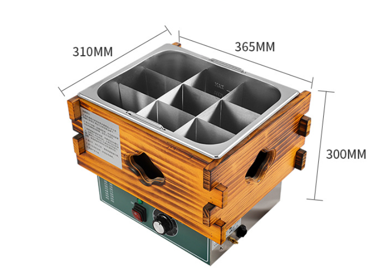 Compartment Oden Cooker - 9 Grids - 310*365*300mm