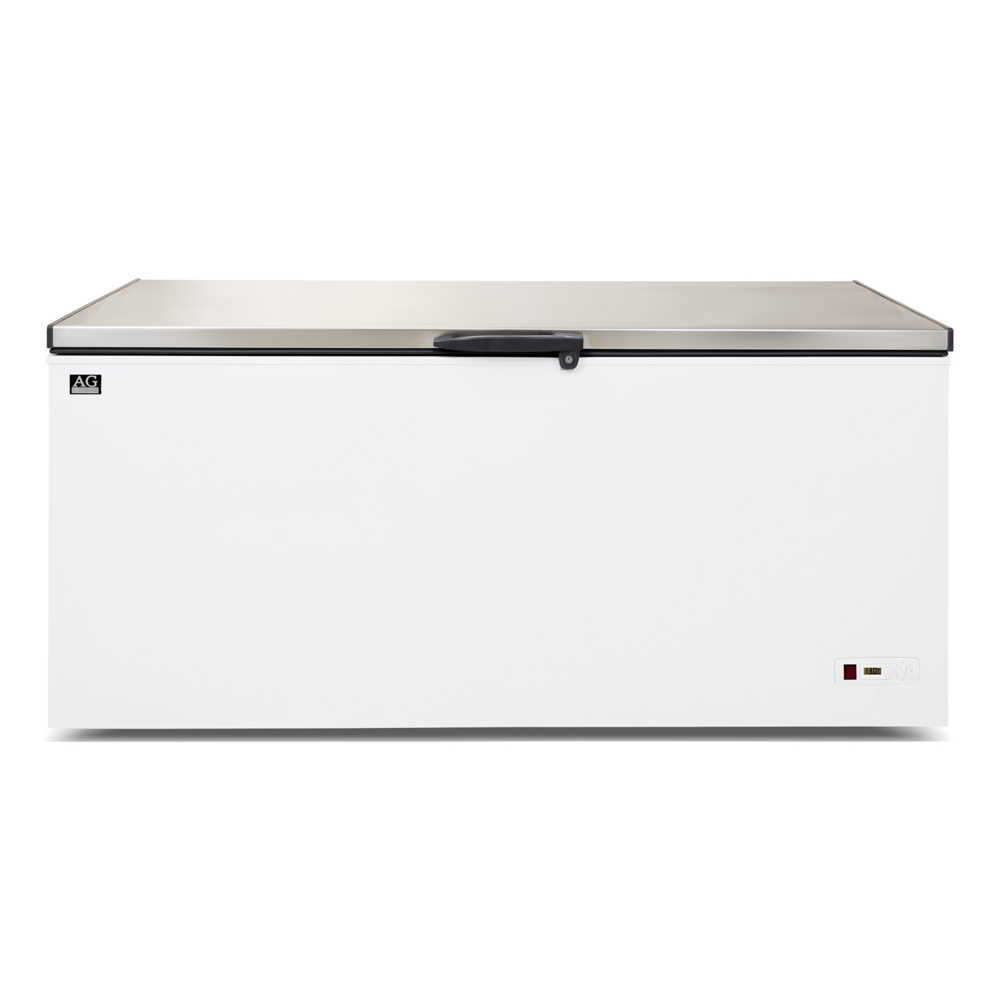 Stainless Lid Chest Freezer - 550 Litres