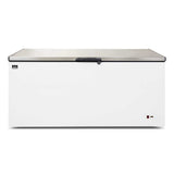 Stainless Lid Chest Freezer - 550 Litres