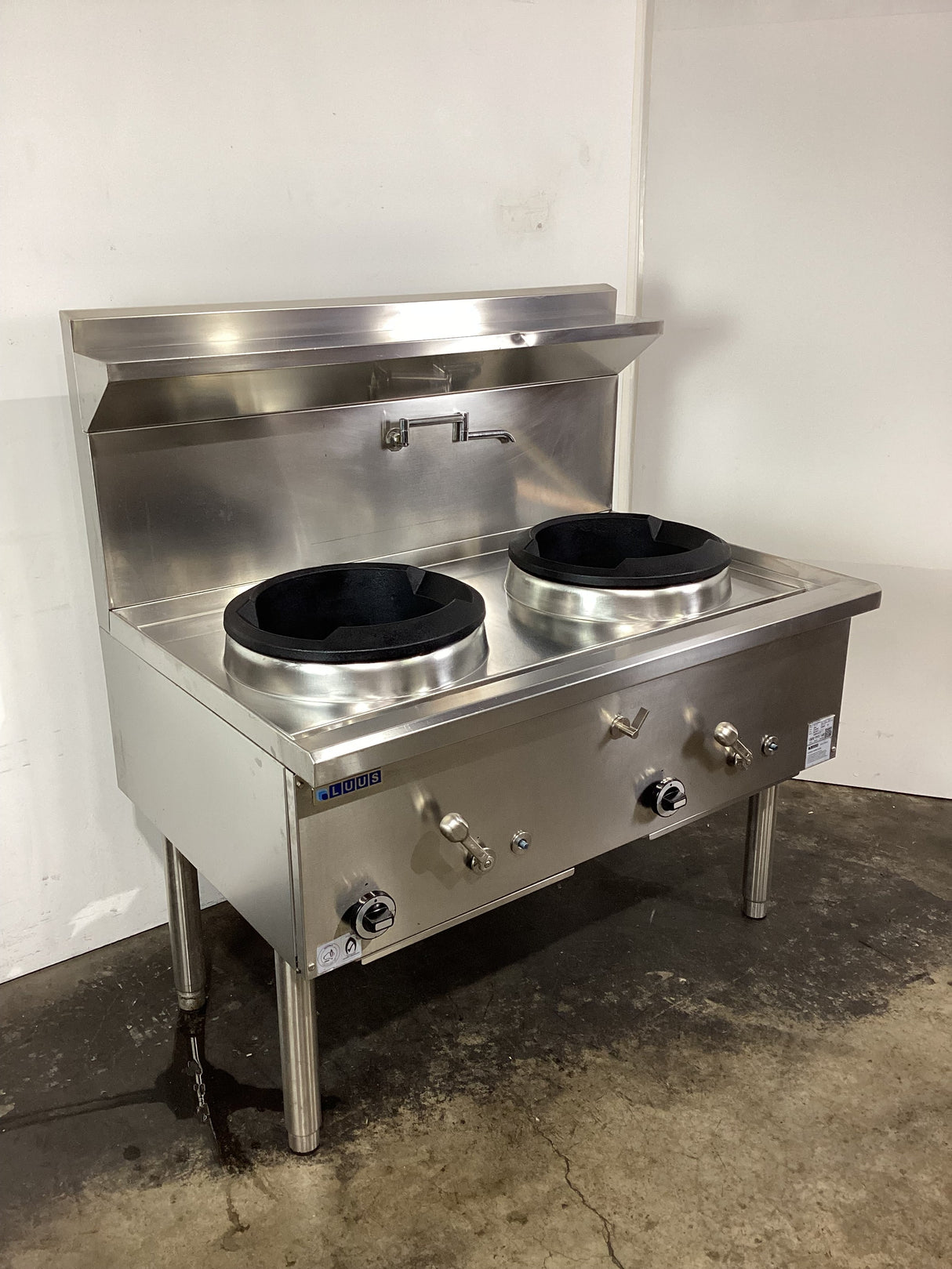 Luus WZ-2C 2 Hole Wok Table