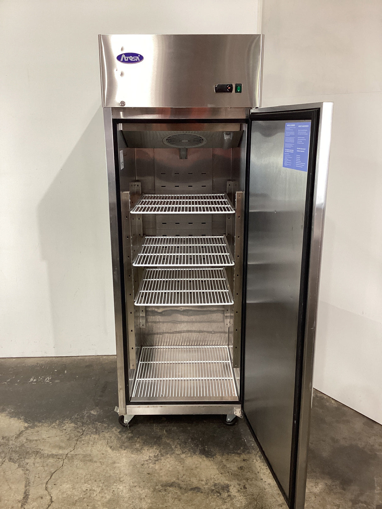 Atosa MBF8004GR Upright Fridge