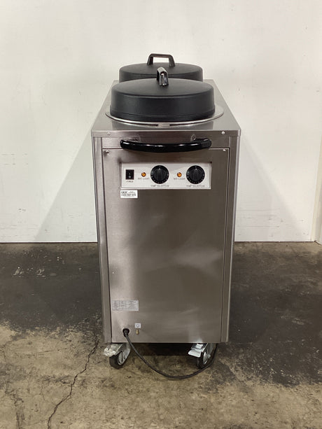 FED DR-2E - Double Plate Warmer + Dispenser