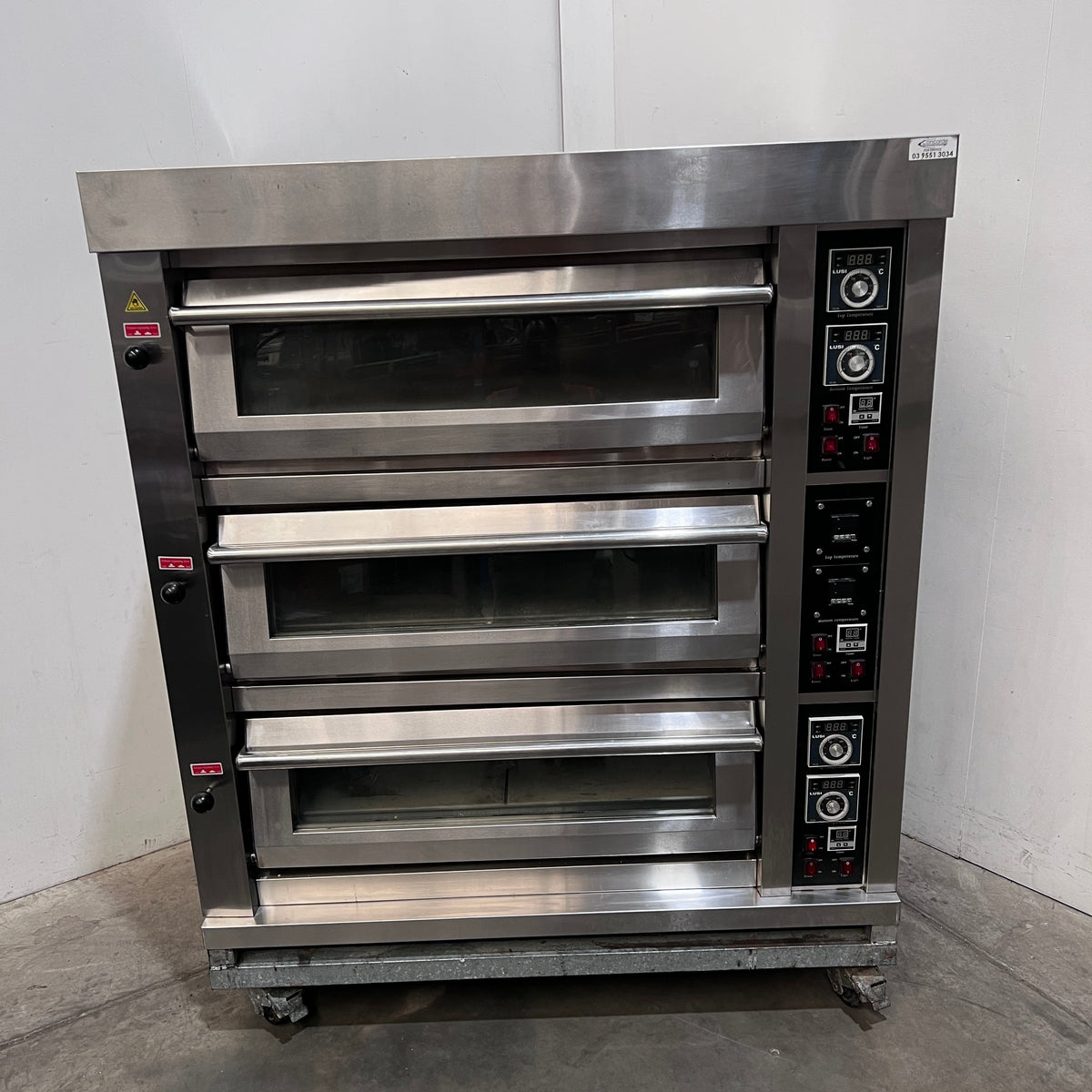 Amalfi 3D6T Deck Oven