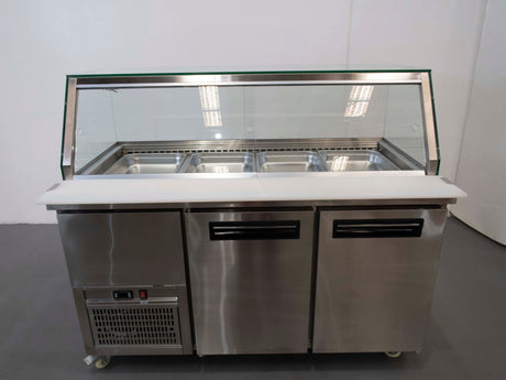 FED PG150FA-YG Sandwich Prep Fridge