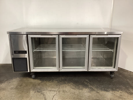 FED TL1800TNG-3D 3 Door Workbench Fridge