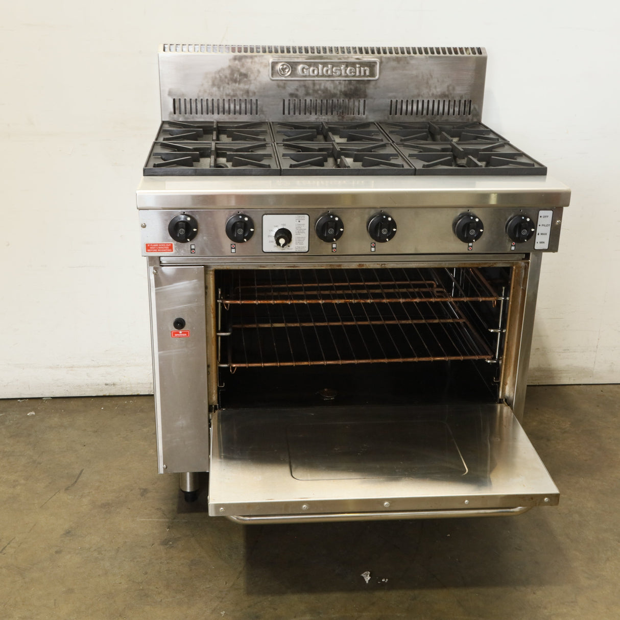 Goldstein PF628 Range Oven