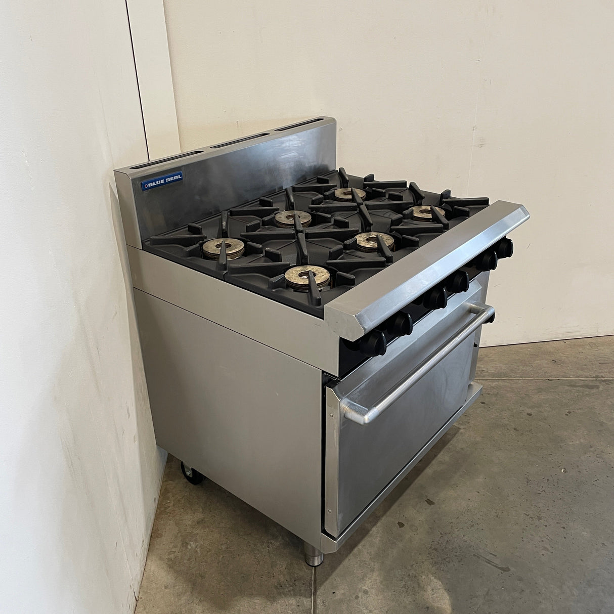 Blue Seal G506DF 6 Burner Range Oven