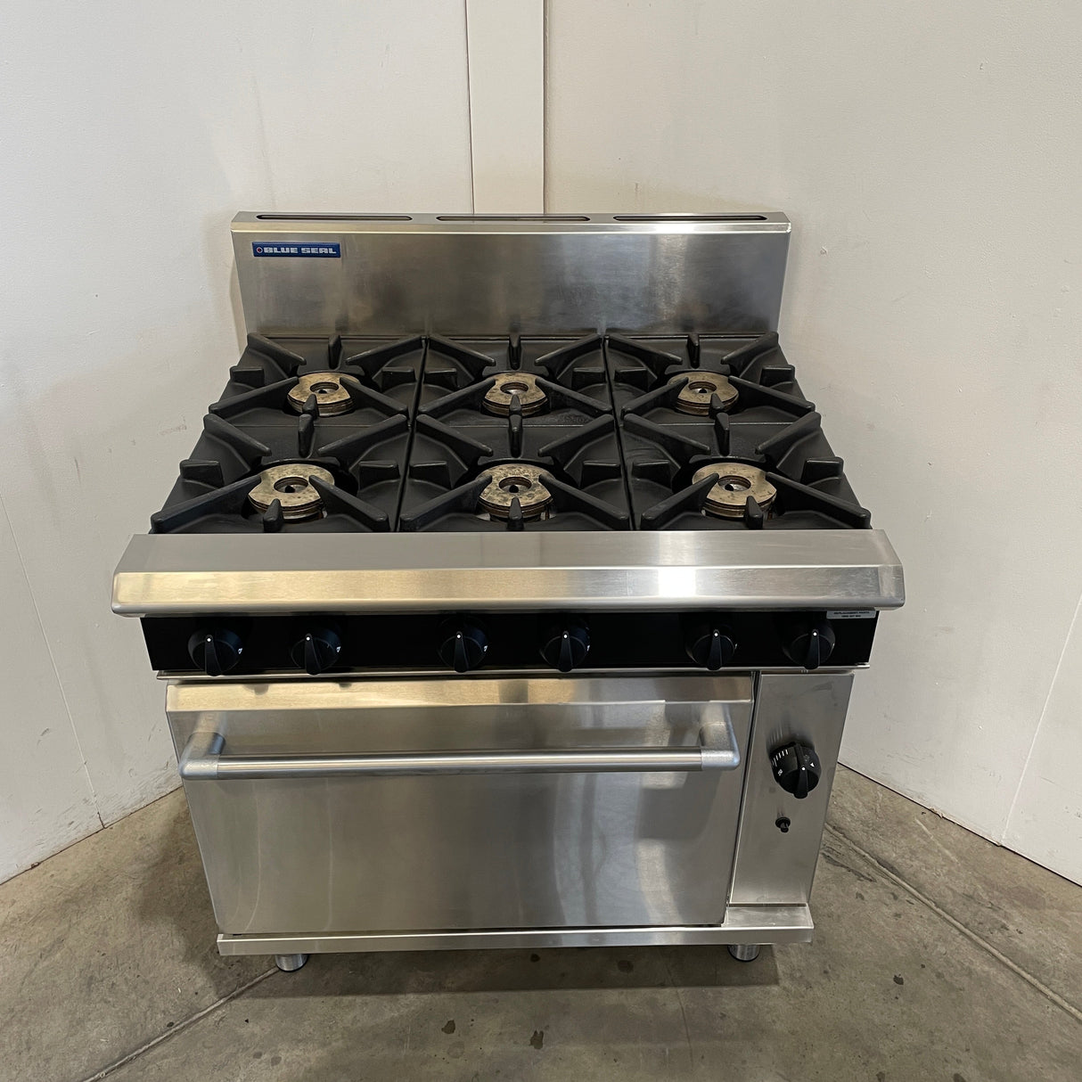 Blue Seal G506DF 6 Burner Range Oven